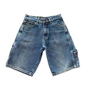 Dream Jeans USA Vintage Y2K baggy oversized Denim Carpenter Jorts Size 10 youth